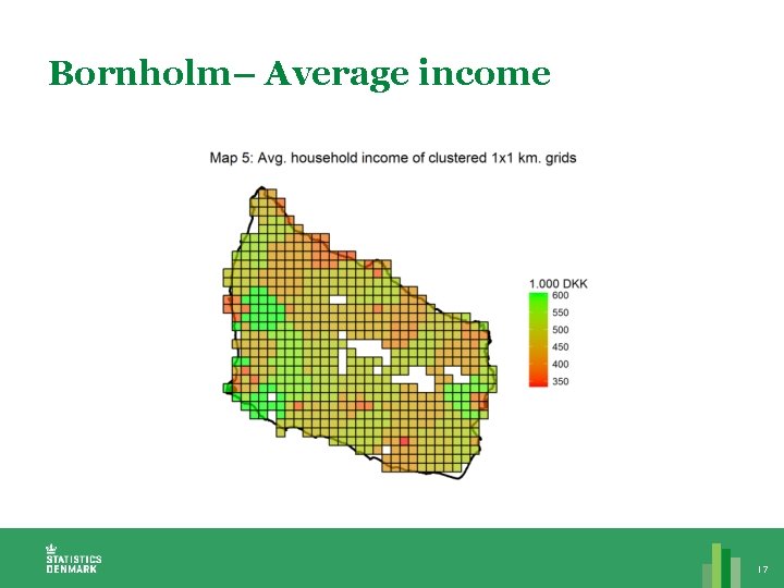 Bornholm– Average income 17 