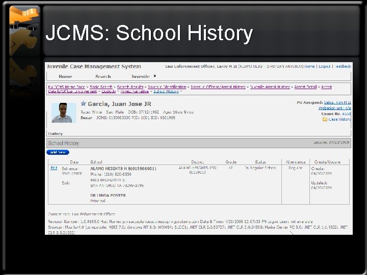 JCMS: School History 