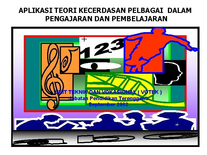 APLIKASI TEORI KECERDASAN PELBAGAI DALAM PENGAJARAN DAN PEMBELAJARAN + - UNIT TEKNIK DAN VOKASIONAL