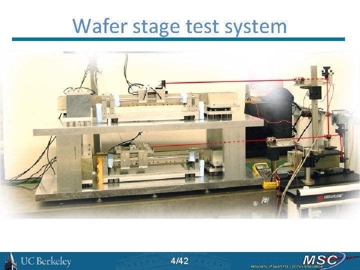 Wafer stage test system 4/42 
