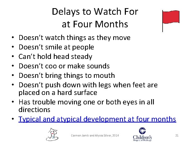 Delays to Watch For at Four Months Doesn’t watch things as they move Doesn’t Delays to Watch For at Four Months Doesn’t watch things as they move Doesn’t