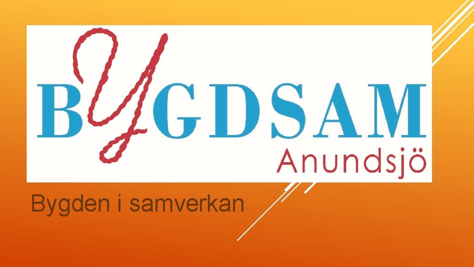 Bygden i samverkan 
