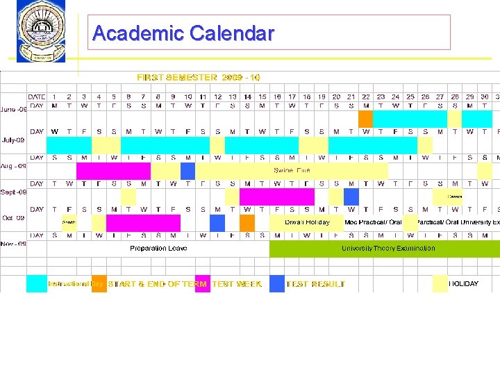 Academic Calendar 25 
