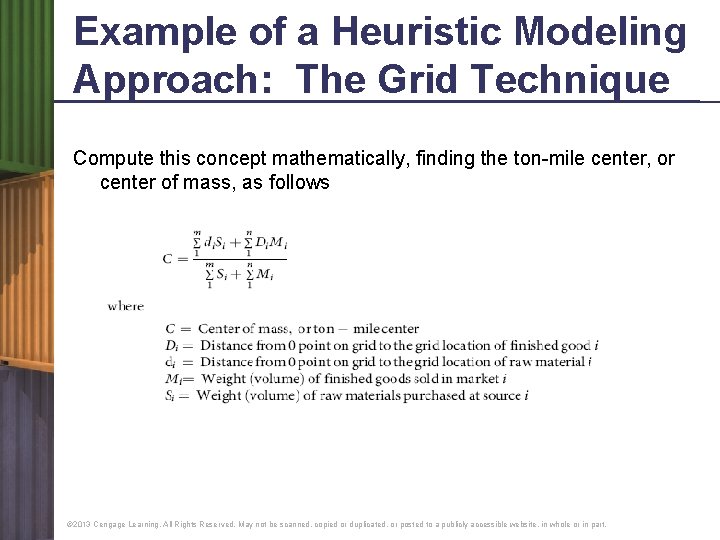 Example of a Heuristic Modeling Approach: The Grid Technique Compute this concept mathematically, finding Example of a Heuristic Modeling Approach: The Grid Technique Compute this concept mathematically, finding