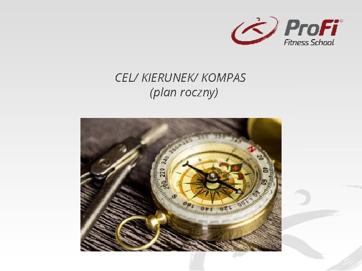 CEL/ KIERUNEK/ KOMPAS (plan roczny) 