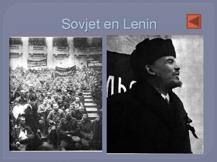 Sovjet en Lenin 