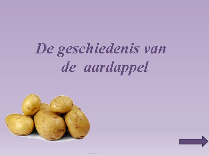De geschiedenis van de aardappel 