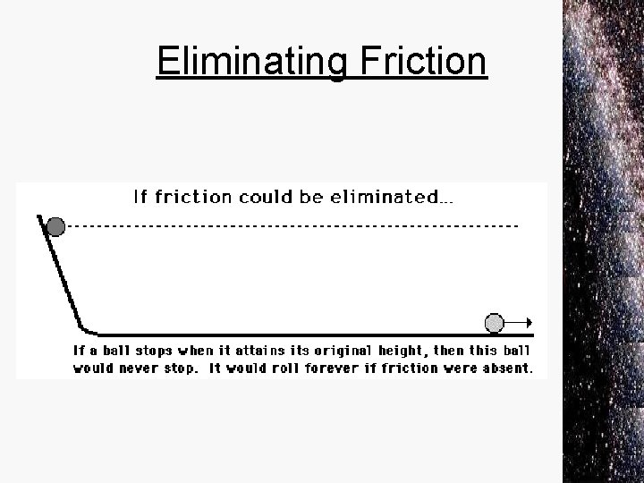 Eliminating Friction 