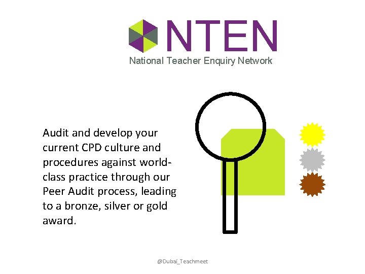 NTEN National Teacher Enquiry Network Audit and develop your current CPD culture and procedures