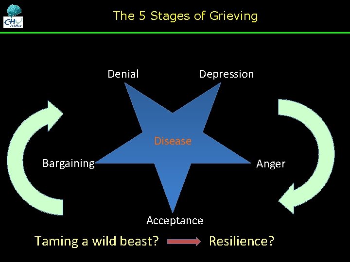 The 5 Stages of Grieving Depression Denial Disease Bargaining Anger Acceptance Taming a wild The 5 Stages of Grieving Depression Denial Disease Bargaining Anger Acceptance Taming a wild