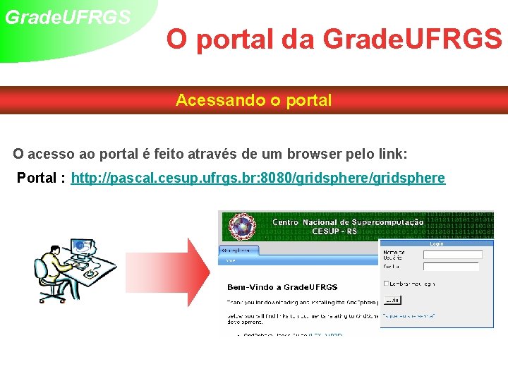 Grade. UFRGS O portal da Grade. UFRGS Acessando o portal O acesso ao portal