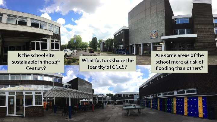 Is the school site sustainable in the 21 st Century? What factors shape the