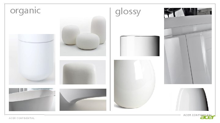 organic glossy ACER CONFIDENTIAL 