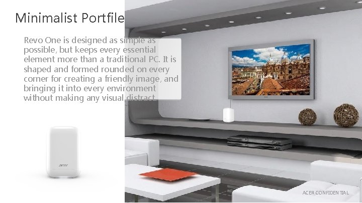 Minimalist Portfile Revo One is designed as simple as possible, but keeps every essential