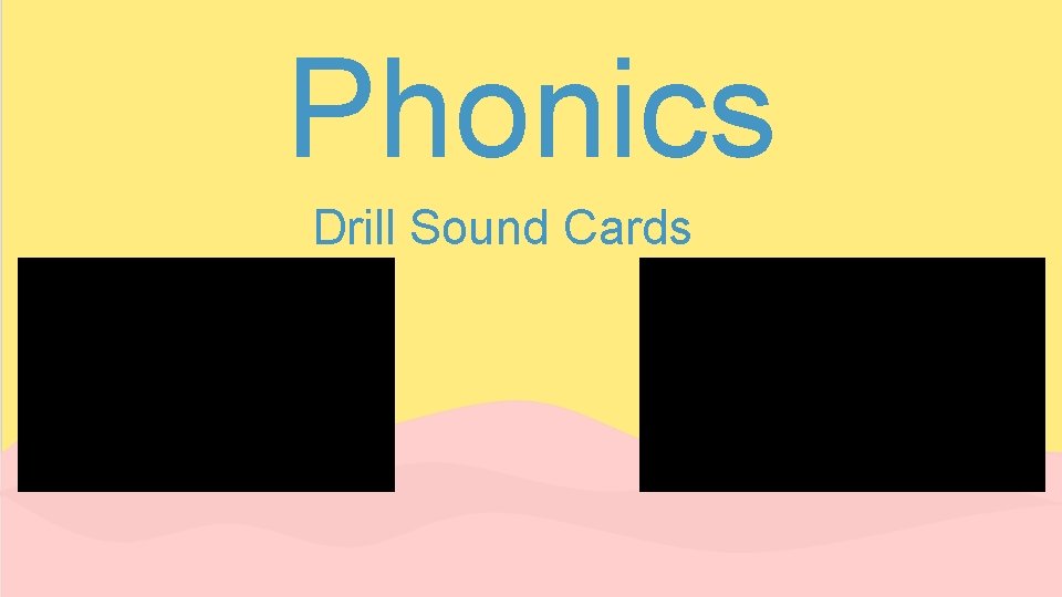 Phonics Drill Sound Cards 