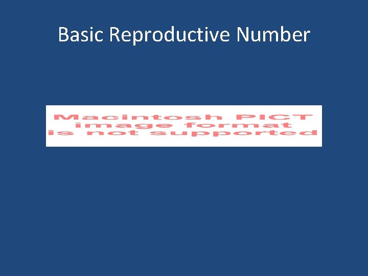 Basic Reproductive Number 