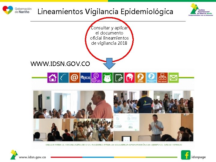 Lineamientos Vigilancia Epidemiológica Consultar y aplicar el documento oficial lineamientos de vigilancia 2018 WWW.