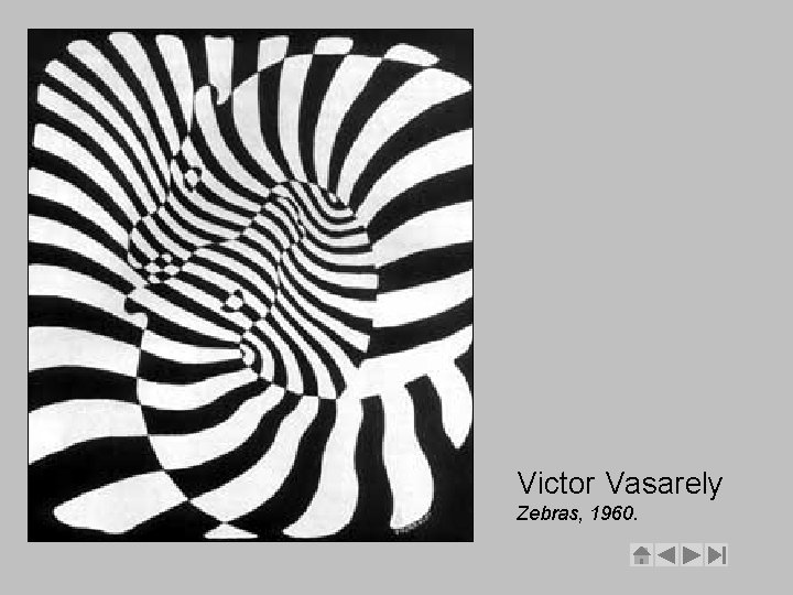 Victor Vasarely Zebras, 1960. 