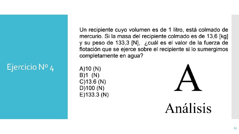 Ejercicio Nº 4 13 