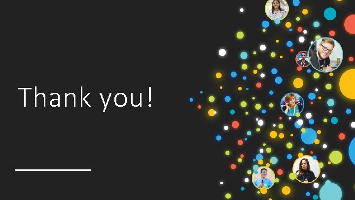 Thank you! Thank you!