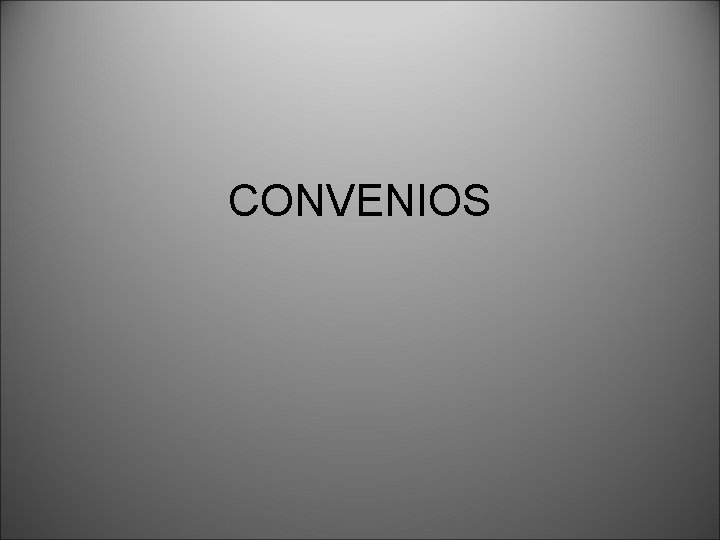 CONVENIOS 