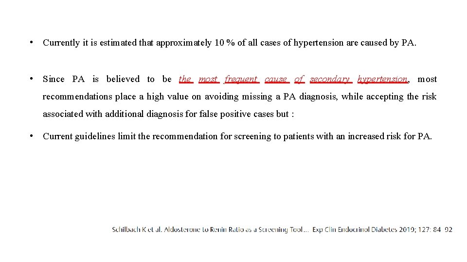  • Currently it is estimated that approximately 10 % of all cases of