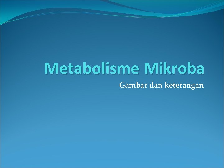 Metabolisme Mikroba Gambar dan keterangan 