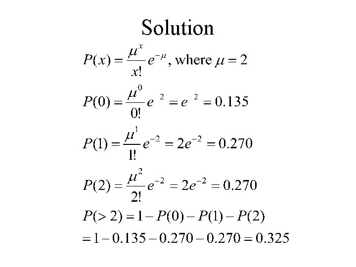 Solution 