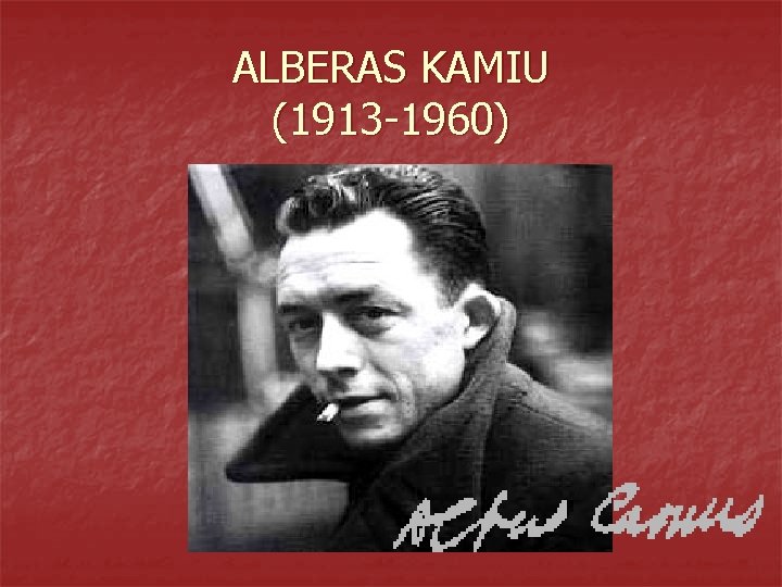 ALBERAS KAMIU (1913 -1960) 