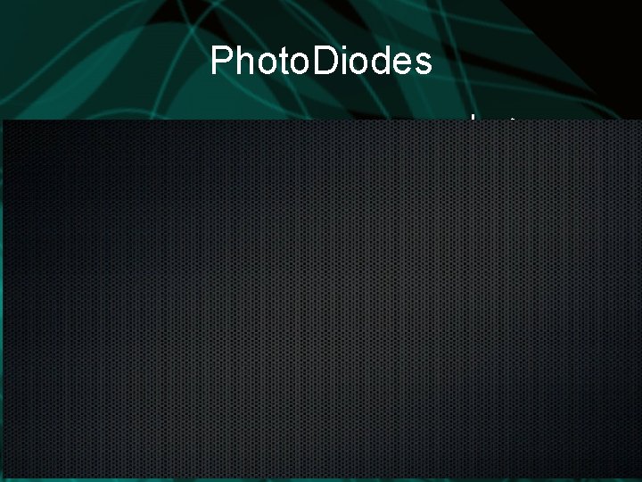 Photo. Diodes 