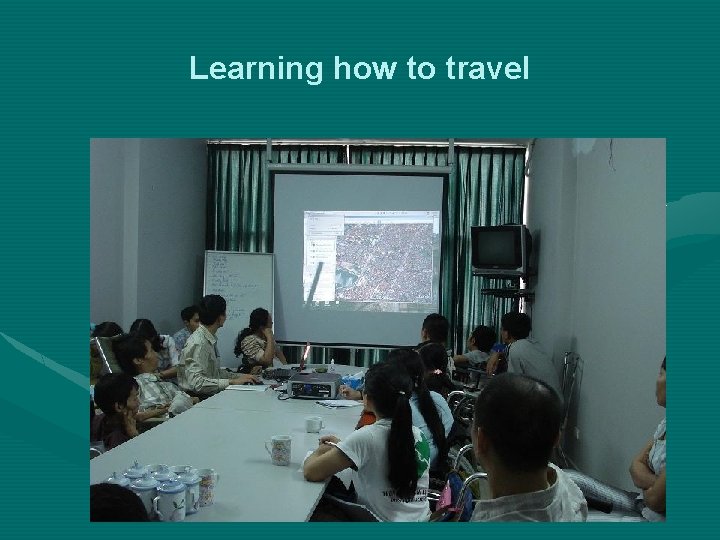 Learning how to travel 