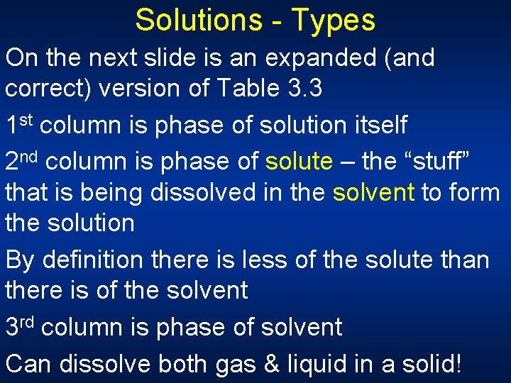 Solutions - Types On the next slide is an expanded (and correct) version of