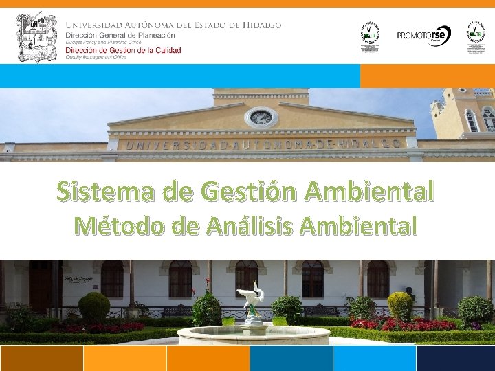 Sistema de Gestión Ambiental Método de Análisis Ambiental 