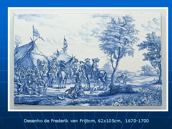 Desenho de Frederik van Frijtom, 62 x 105 cm, 1670 -1700 