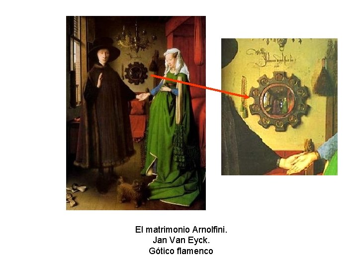 El matrimonio Arnolfini. Jan Van Eyck. Gótico flamenco 