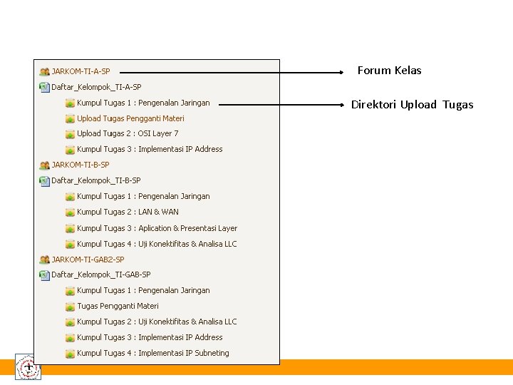 Forum Kelas Direktori Upload Tugas 