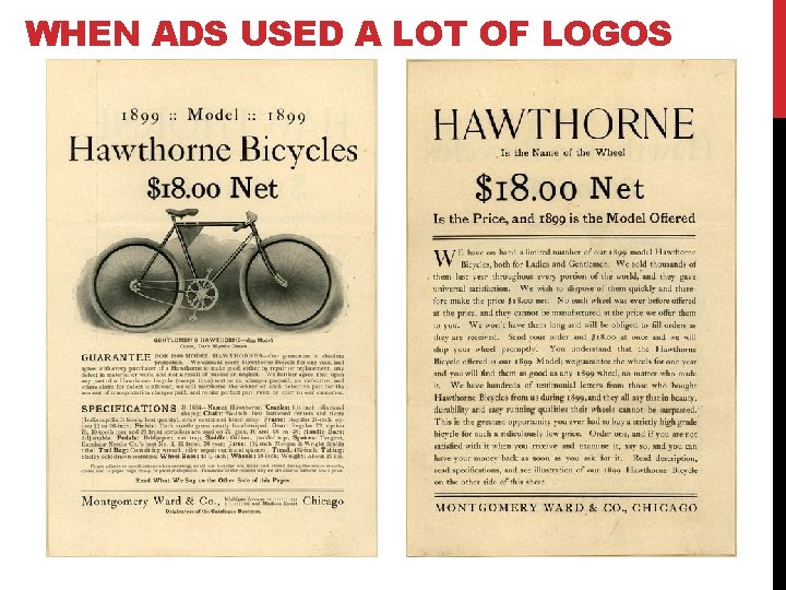 WHEN ADS USED A LOT OF LOGOS 