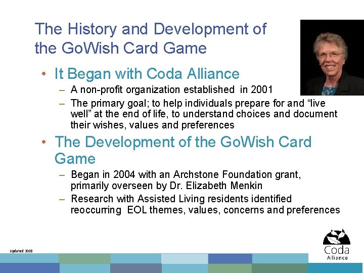 The History and Development of the Go. Wish Card Game • It Began with