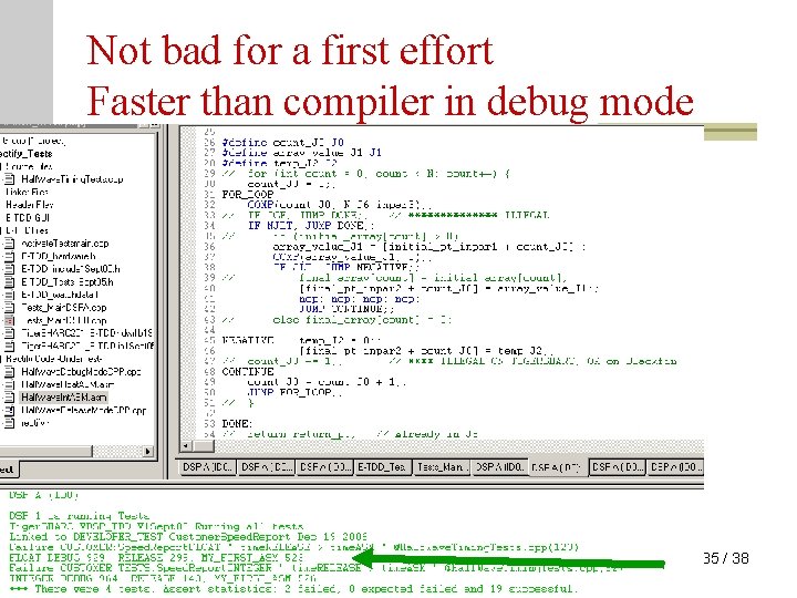 Generating A Software Loop With Memory Accesses Tiger
