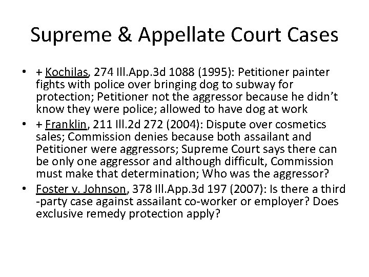 Supreme & Appellate Court Cases • + Kochilas, 274 Ill. App. 3 d 1088