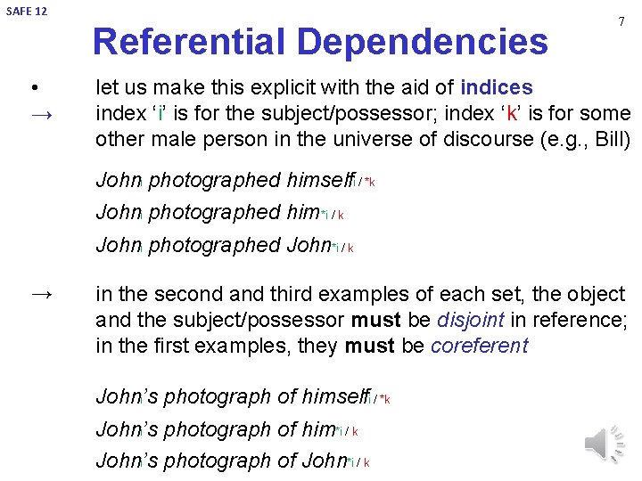 SAFE 12 Referential Dependencies • → 7 let us make this explicit with the SAFE 12 Referential Dependencies • → 7 let us make this explicit with the