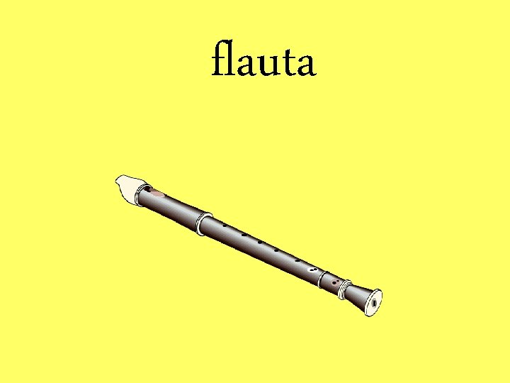 flauta 