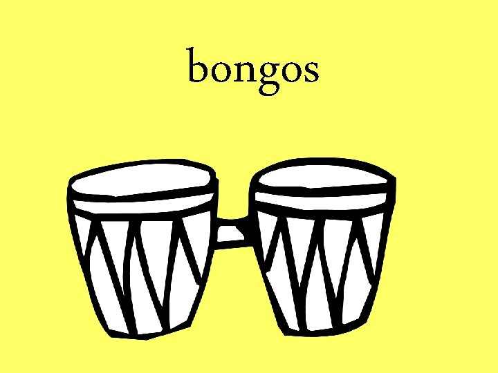 bongos 