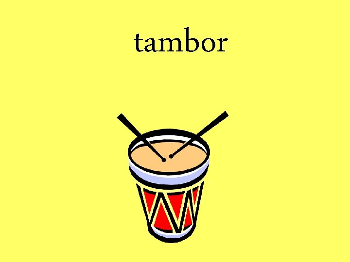 tambor 