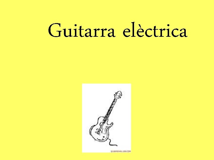 Guitarra elèctrica 