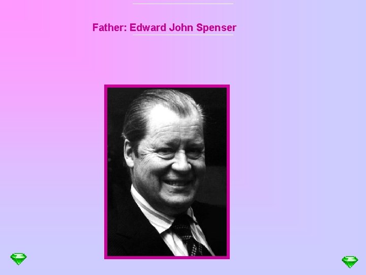 Father: Edward John Spenser 