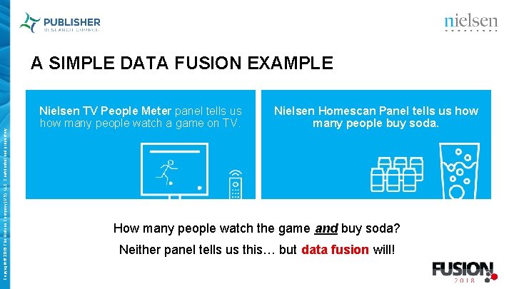 Copyright © 2018 The Nielsen Company (US), LLC. Confidential and proprietary. A SIMPLE DATA