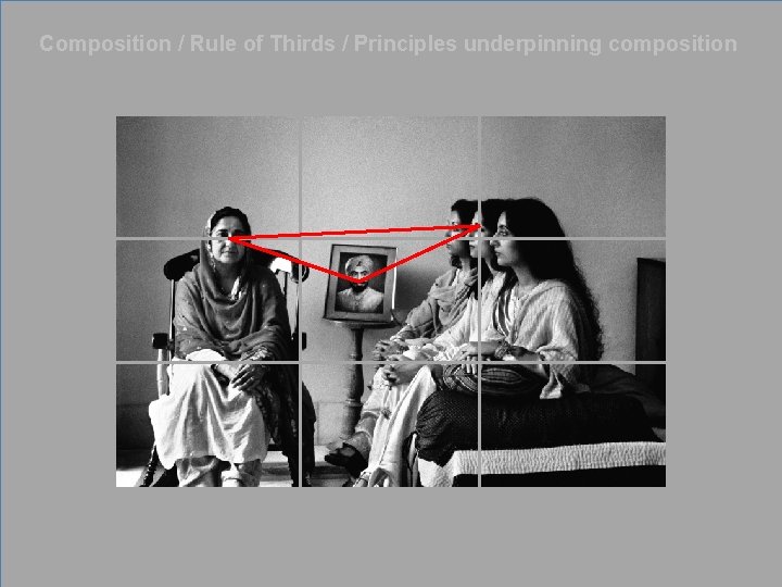 Composition / Rule of Thirds / Principles underpinning composition 