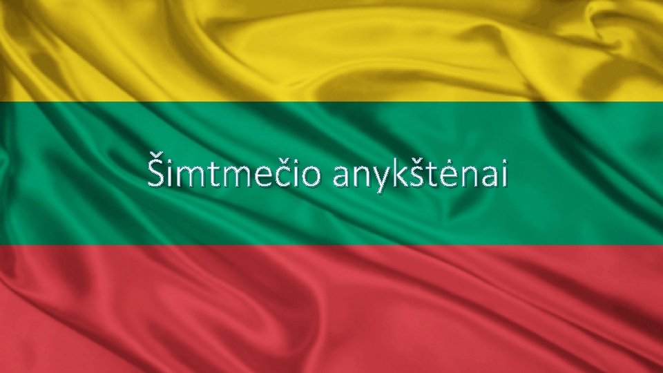 Šimtmečio anykštėnai 