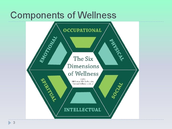 Components of Wellness 3 